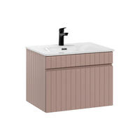 WASCHTISCH 60cm Zelie Rose - Pink, Holzwerkstoff (60/46/46cm) - Petits-meubles