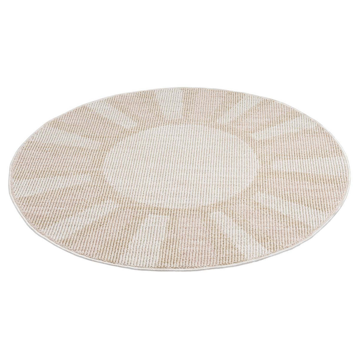 KURZFLOR-TEPPICH Clasico 9152 Rosa 200 cm Rund - Rosa, Textil (200/200cm) - carpet city