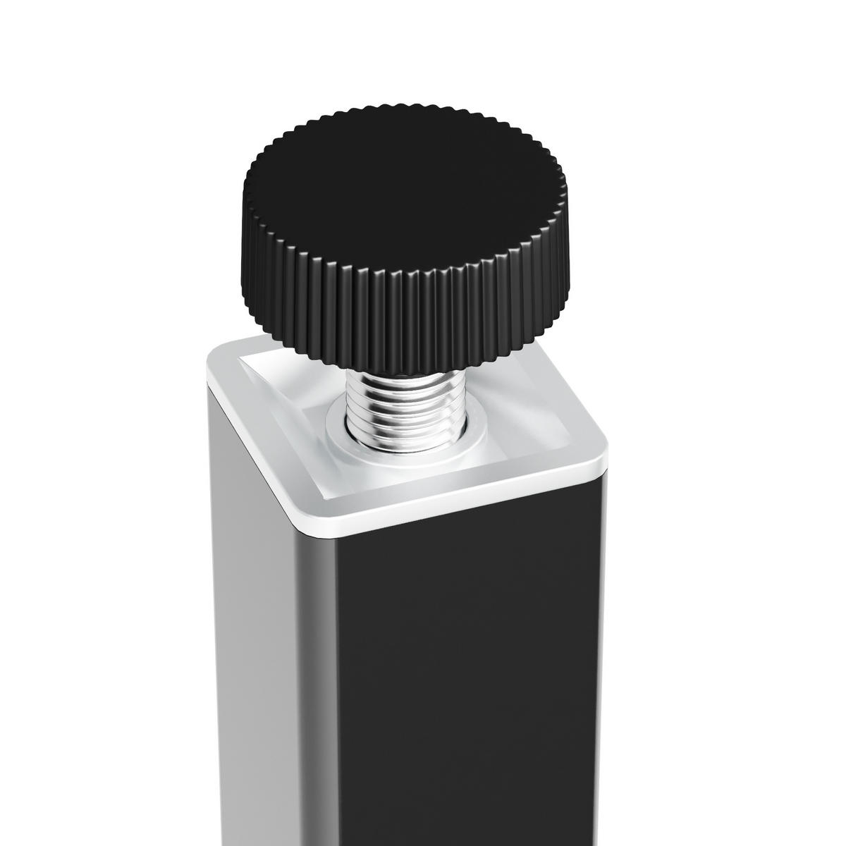 WEINREGAL für 70 Flaschen aus Metall, schwarz Napa - Schwarz, Metall (60/170/30cm) - Metalo Pro