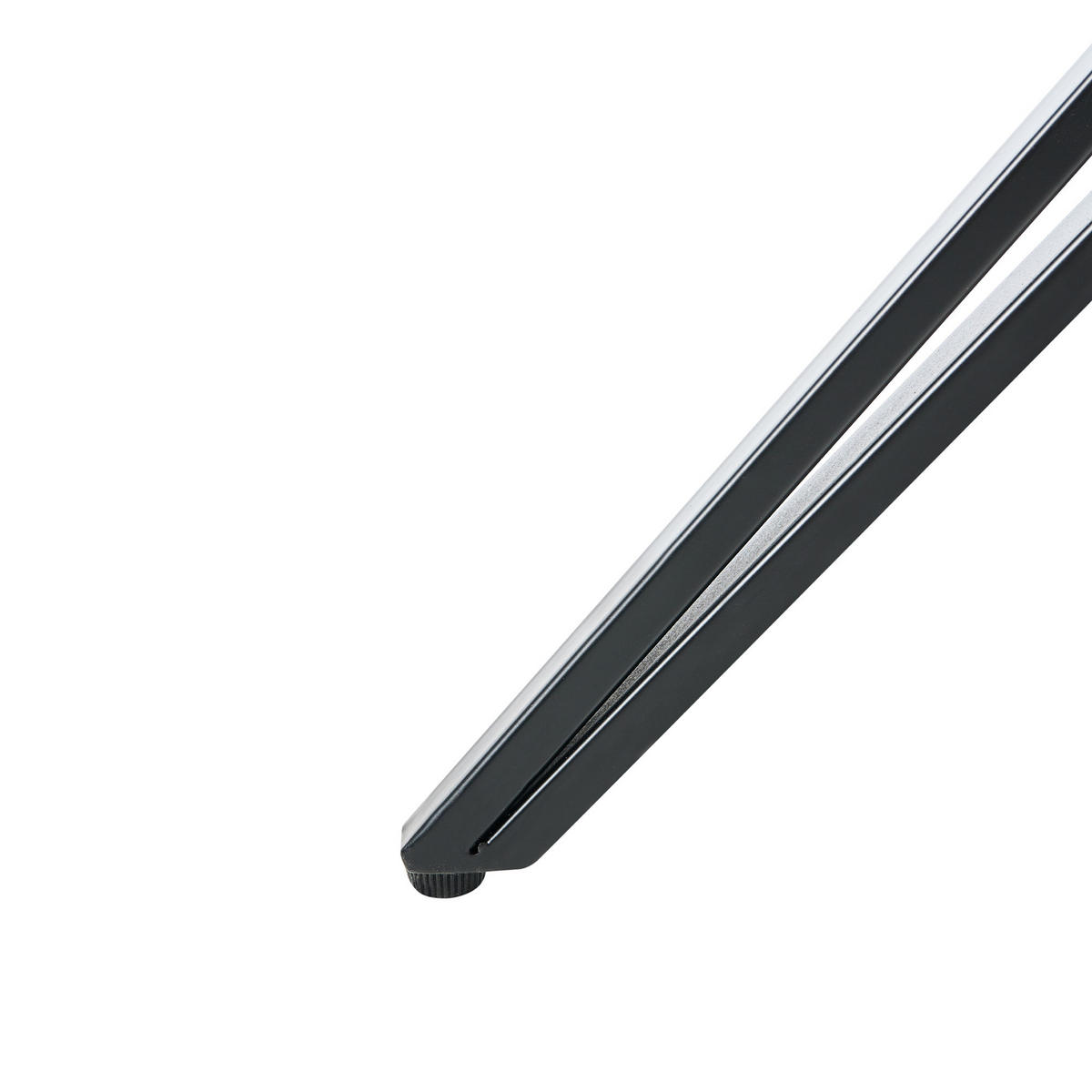 ESSZIMMERSTUHL 2er-Set Cremeweiß Ciney - Schwarz/Weiß, Textil (59/85/61cm) - Beliani