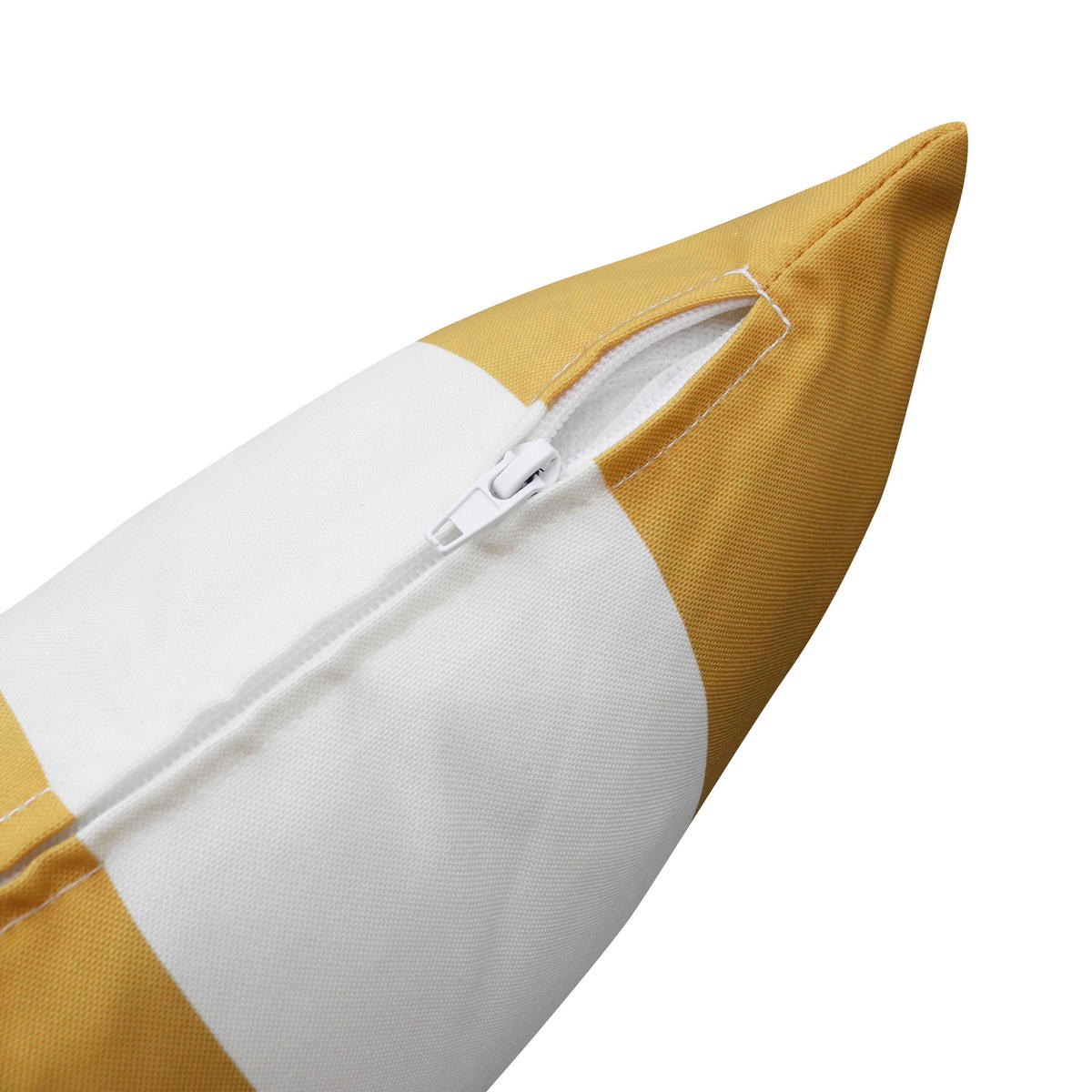 KISSEN 2-tlg., Gelb - Gelb, Textil (30/50cm) - Oviala