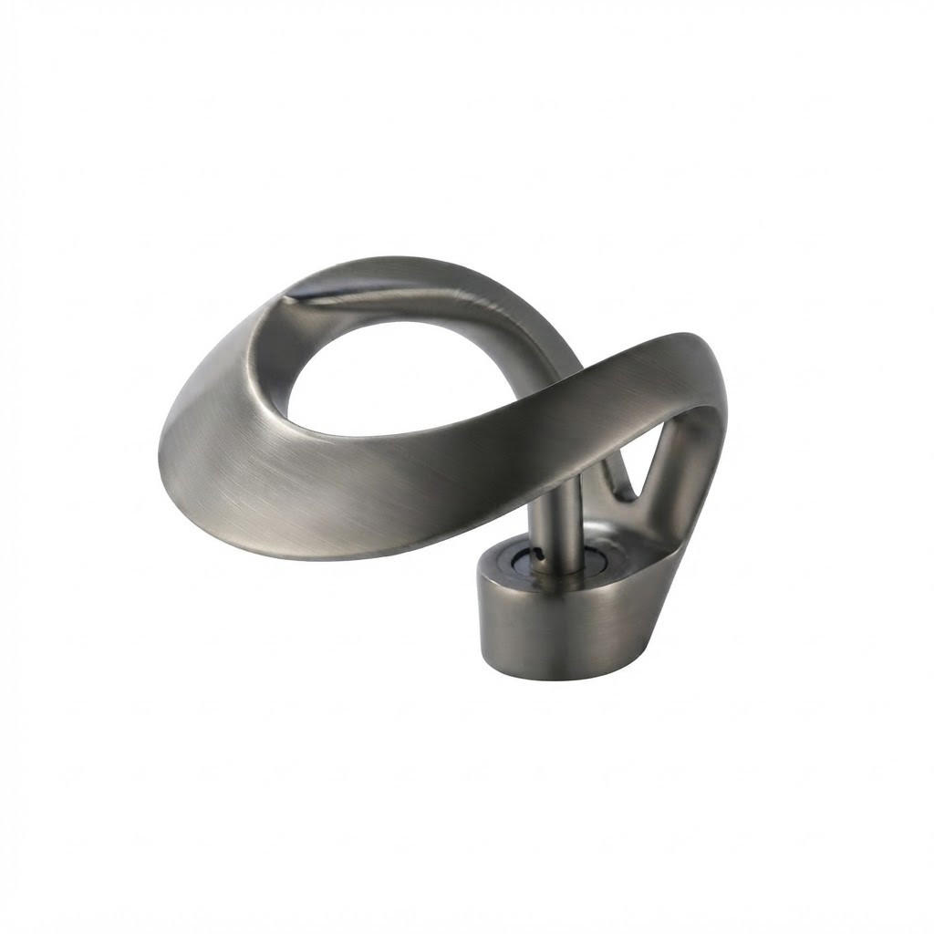 BADARMATUR, 15 x 13 cm, grau - Grau, Metall (25/15/20cm) - Vallsero