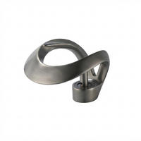 BADARMATUR, 15 x 13 cm, grau - Grau, Metall (25/15/20cm) - Vallsero