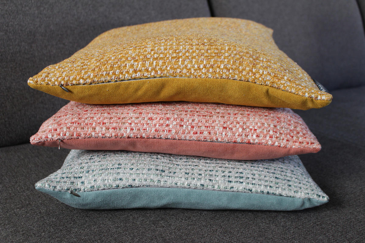 KISSENHÜLLE Vendetta rose - Rosa, Textil (60/60cm) - Magma Heimtexx