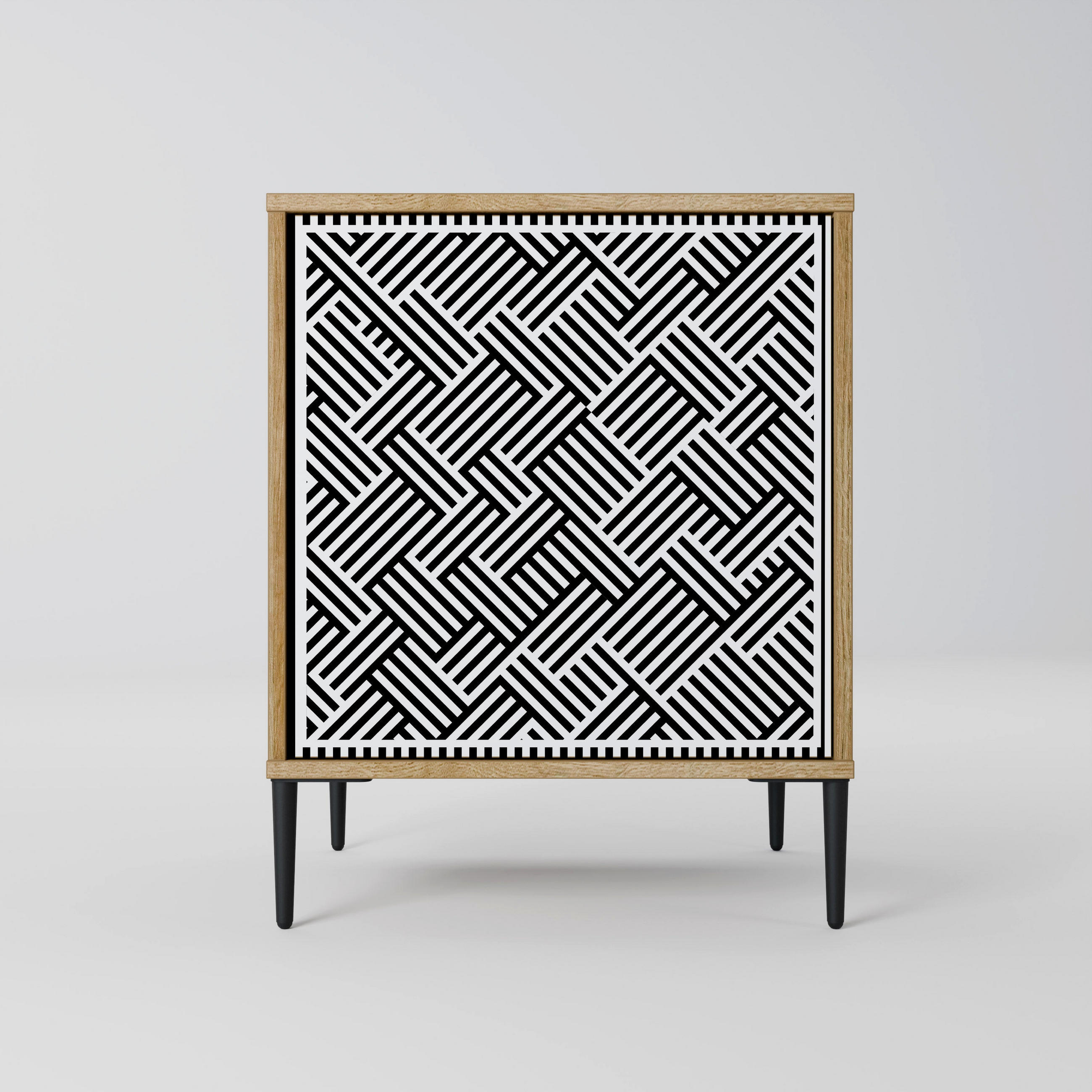 SpaceRebels Sideboard Eiche 57.5x72.5x42 cm