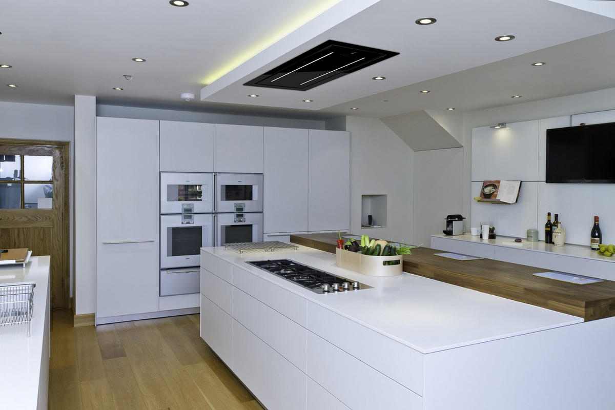 DUNSTABZUGSHAUBE GCH C 341 90 BL 90 cm Schwarz - Schwarz, Metall (90/10/60cm) - Gurari