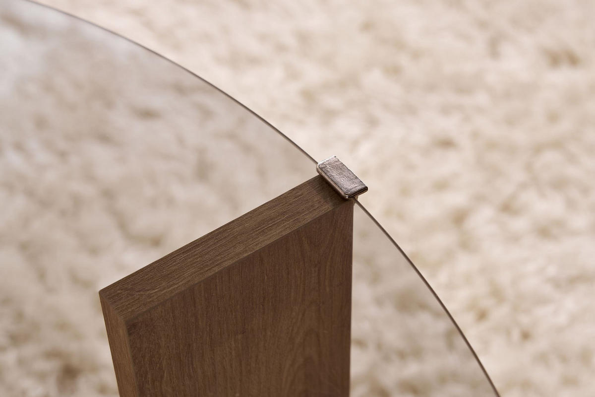 COUCHTISCH clara hellbraun - Braun, Holz (75/75/40cm) - Habitat Garten