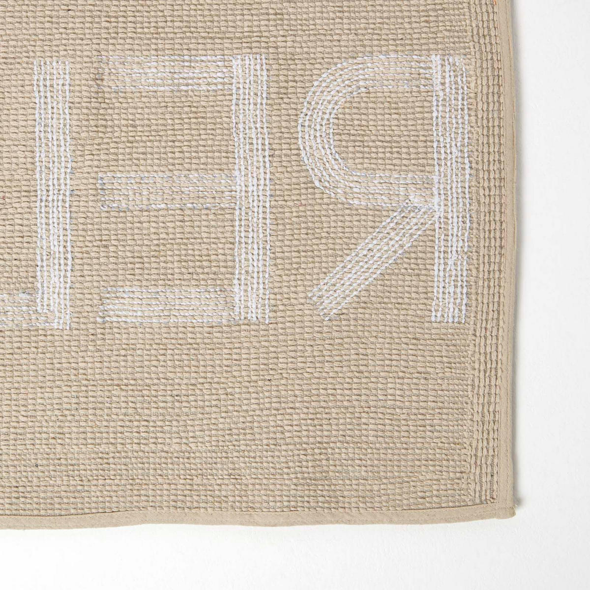BADEMATTE Relax beige 50/80 cm, 100% Baumwolle - Beige, Textil (50/80cm) - Homescapes