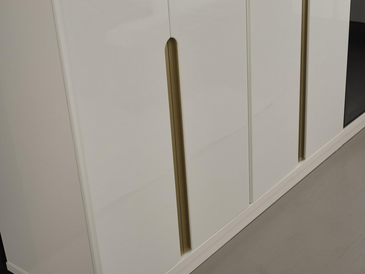KLEIDERSCHRANK Pedro 2 trg. - Beige, Holzwerkstoff (86/219/56cm)
