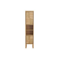 BADSCHRANK - 40 cm x 35 cm - holz - naturfarben hell Mataram - Naturfarben, Holz (40/180/35cm) - Vente-Unique