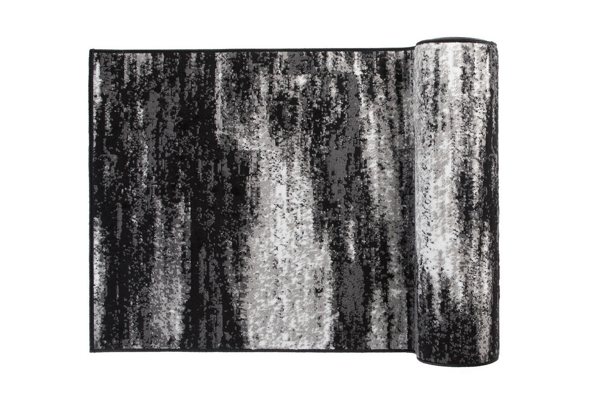 LÄUFER MAYA Schwarz 100/1000 cm - Schwarz, Textil (100/1000cm) - Tapiso