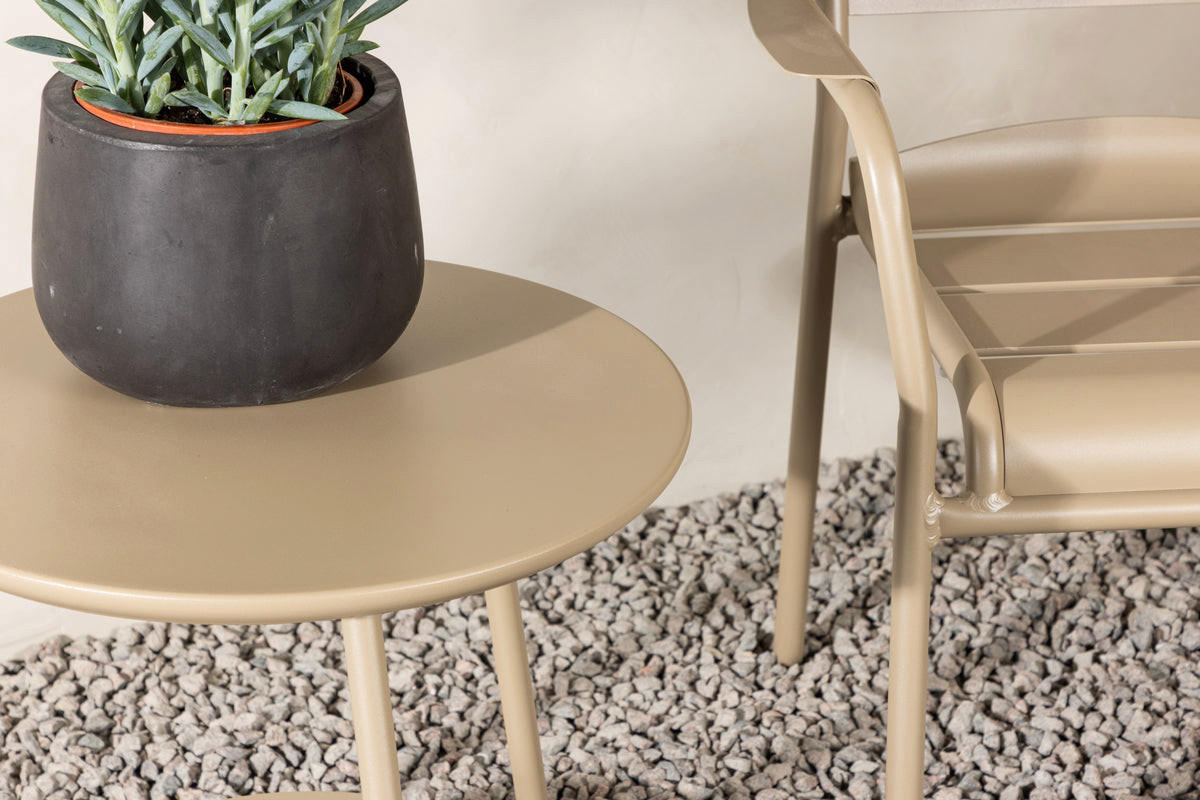 GARTENSET beige - Beige, Holzwerkstoff - ebuy24