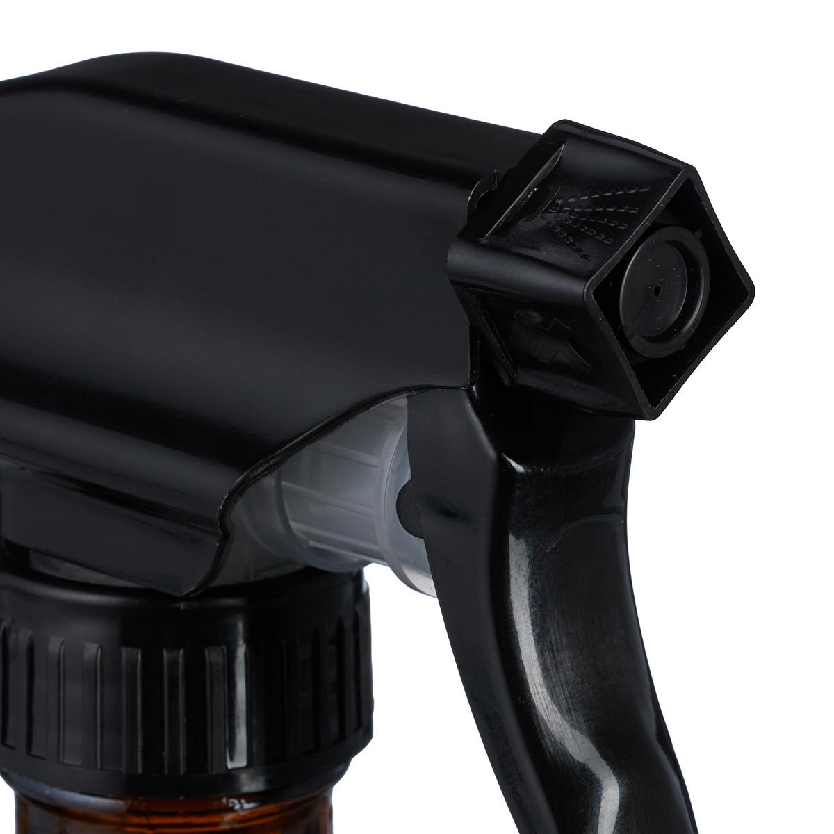 4XSPRÜHFLASCHE - Braun, Glas/Kunststoff (9.5/21/7.5cm) - Relaxdays