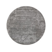 TEPPICH Viskoseteppich Nela Grau - Grau, Textil (120/1cm) - KUNSTLOFT