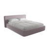 POLSTERBETT mit Bettkasten und Lattenrost 200x225 Violett - Lila/Flieder, Kunststoff/Textil (160/200cm) - Makamii