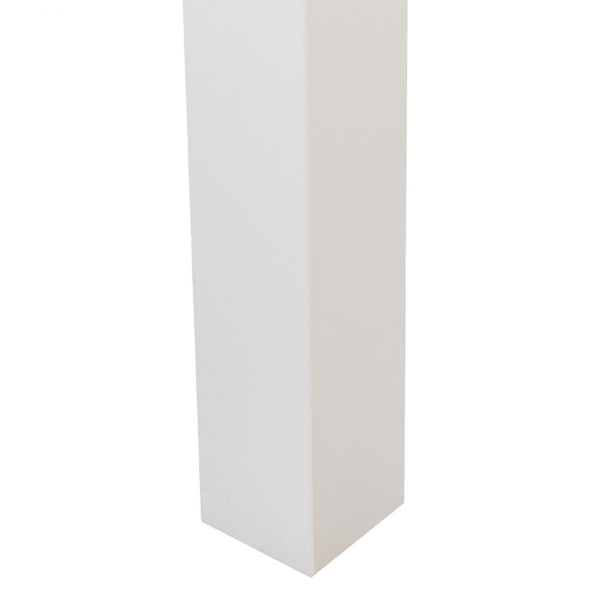 GARTENTISCH Kunstholz beige 95/95 cm Prato - Beige, Kunststoff (95/95/74cm) - Beliani