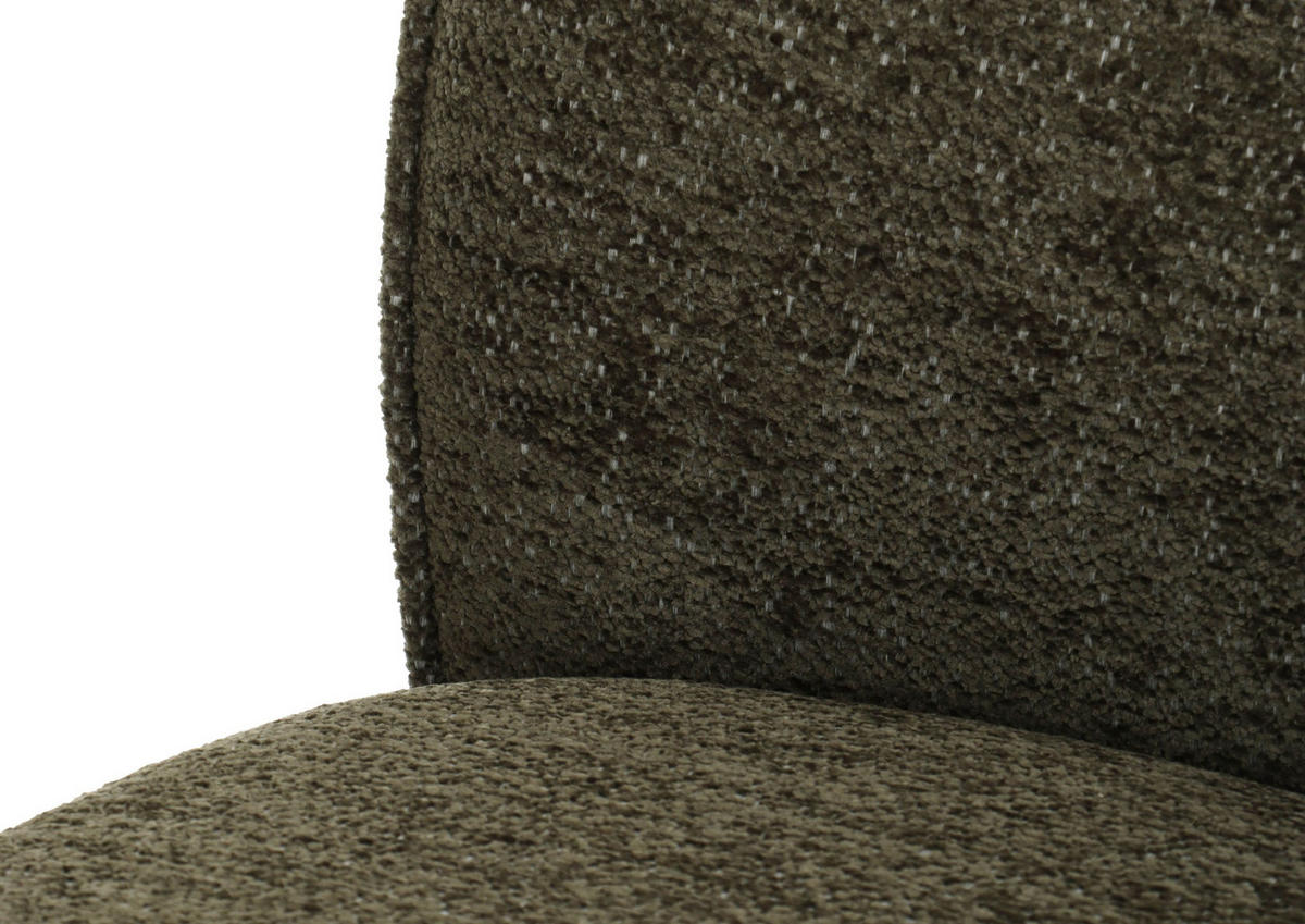 STUHL 100% Polyester 45 x 56 x 86 cm grün POLSTERSTÜHLE #02 - Grün, Kunststoff (45/86/56cm) - Massivmoebel24
