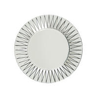 SPIEGEL aus Glas Anémone Ø 100 cm - Silberfarben, Glas (7/100/100cm) - Signature