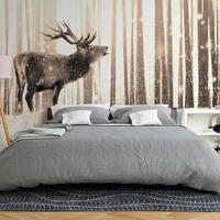 VLIESTAPETE Braun 400/280 cm - Braun, Textil (400/1cm) - KUNSTLOFT