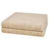 DUSCHTUCH Pure 2er-Set - Beige, Textil (80/150cm) - Cawö