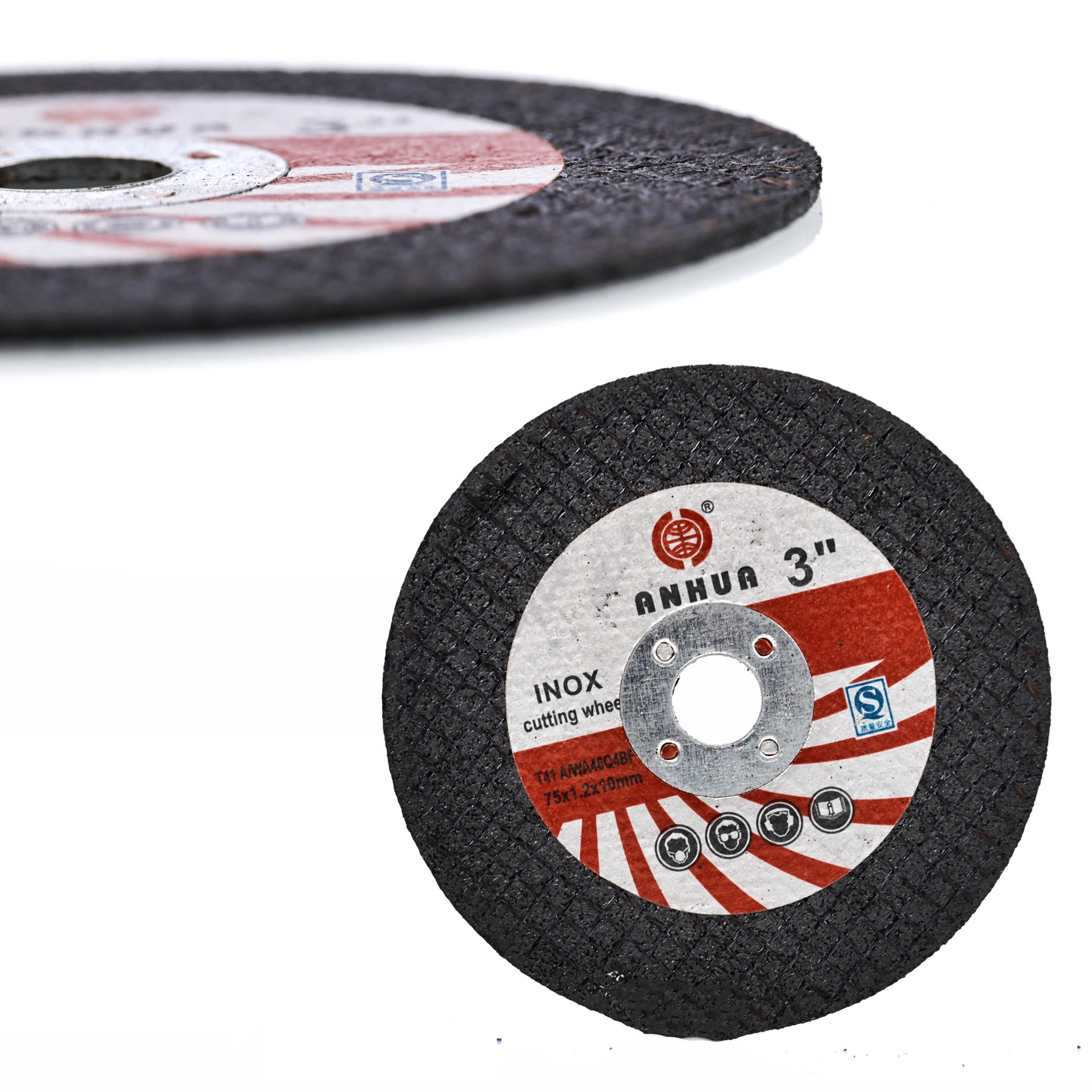 TRENNSCHEIBE Universal - 76 mm, Bohrung 10 mm, für Metall - Multicolor, Kunststoff/Metall (8/8/1cm)