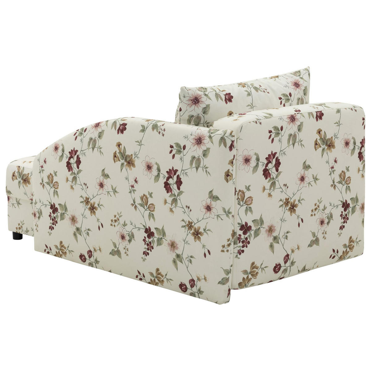 RECAMIERE Armlehne links Kalila Flachgewebe weiß - Weiß, Kunststoff (154/86/93cm) - 58aufmkessel