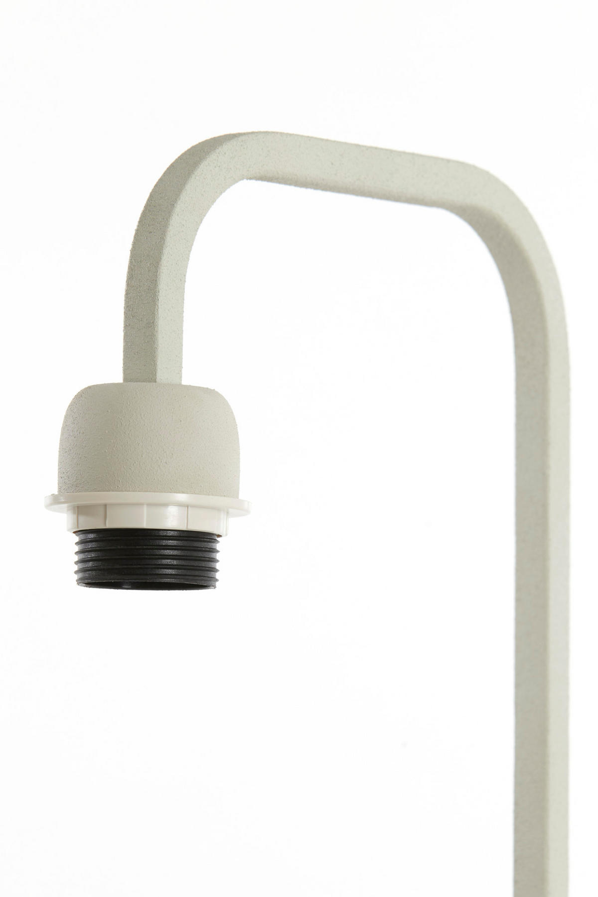 LAMPENFUSS Mareno Weiß Ø26,5/60 cm - Weiß, Metall (26.5/20/60cm) - Light & Living