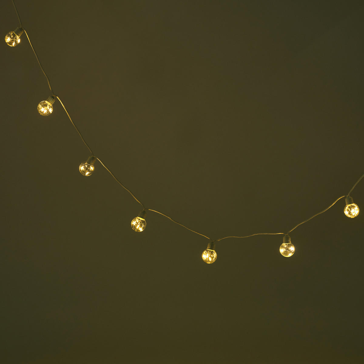 LICHTERKETTE Starsio, LED-Leiste, 255cm, weiß, Dekorative Weihnachtsdeko - Weiß, Kunststoff (255cm) - home&you