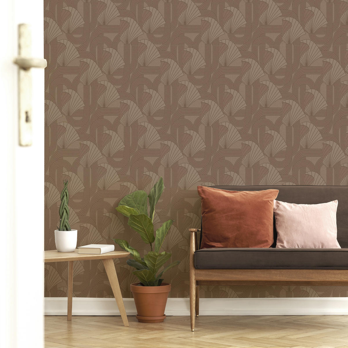 TAPETE Roni - Beige, Papier/Kunststoff (52/1000cm) - Superfresco Easy