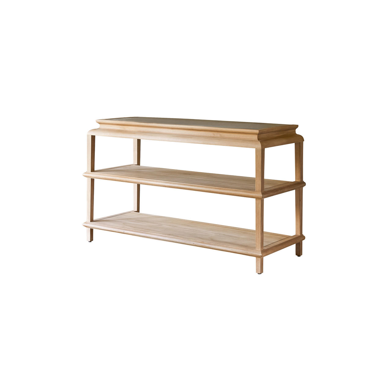 WASCHTISCHUNTERSCHRANK Achille Natur aus Teak - Naturfarben, Holz (134/80/55cm) - Tikamoon