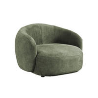 SESSEL CASARA - Webstoff Dunkelgrün - Dunkelgrün, Kunststoff (99/72/104cm) - Home Deluxe