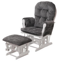 RELAXSESSEL Grau, Weiß - Weiß/Grau, Textil (75/100/71cm) - MCW