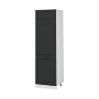 DULAP ÎNALT R-Line, Casă de țară antracit/Alb, 60 cm - alb/antracit, compozit lemnos (60/206.8/57.2cm) - Vicco