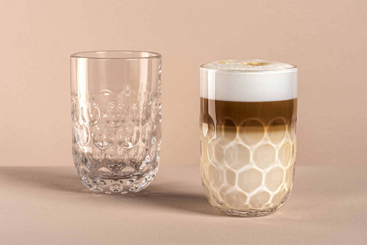 BARISTA-SET (1) Gocce transparent 6er Set - Transparent, Glas (1/1/1cm) - Leonardo Living
