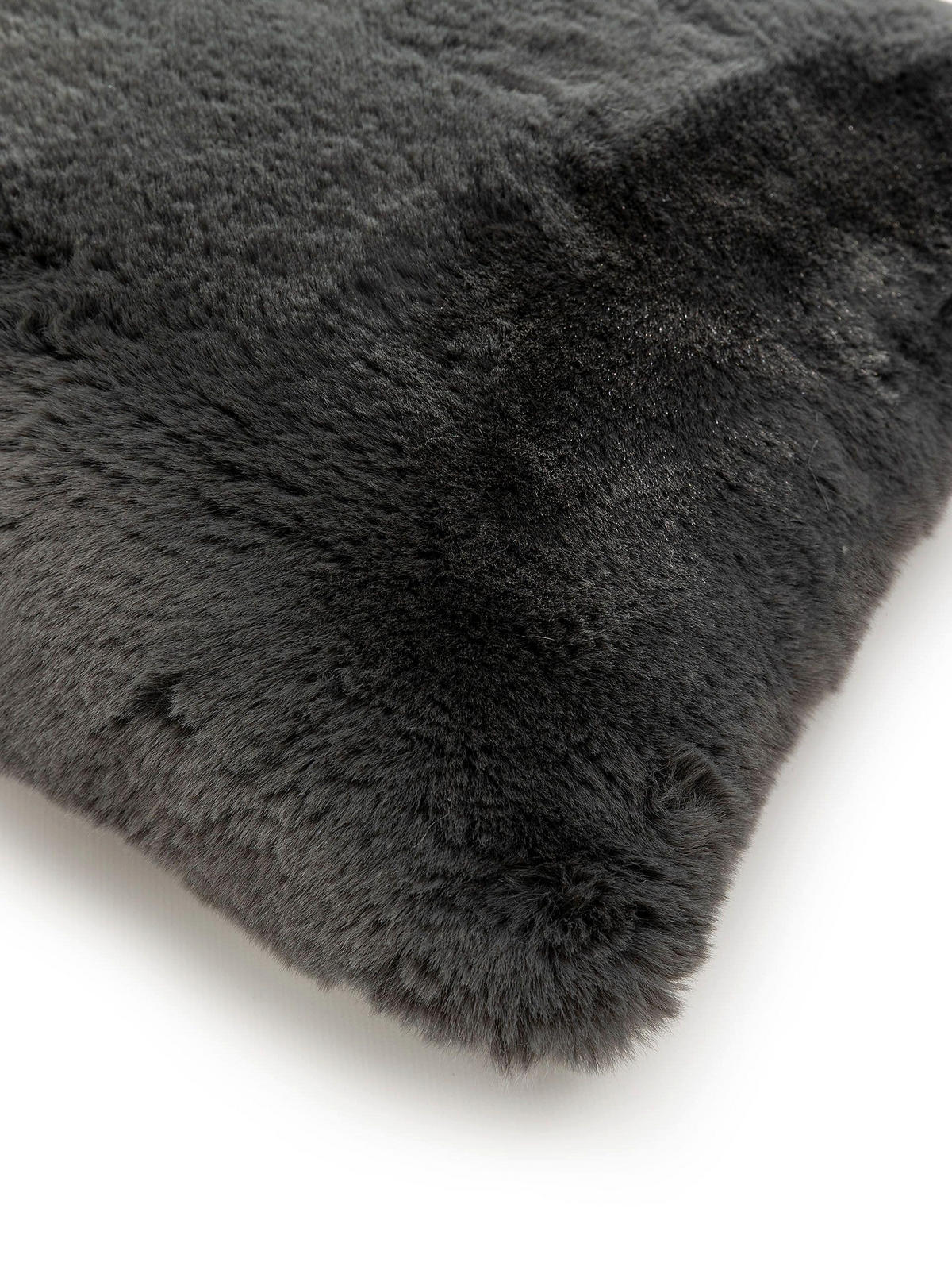 KISSENBEZUG Dave Anthrazit 45x45 cm - Anthrazit, Textil (45/45cm) - benuta Nest