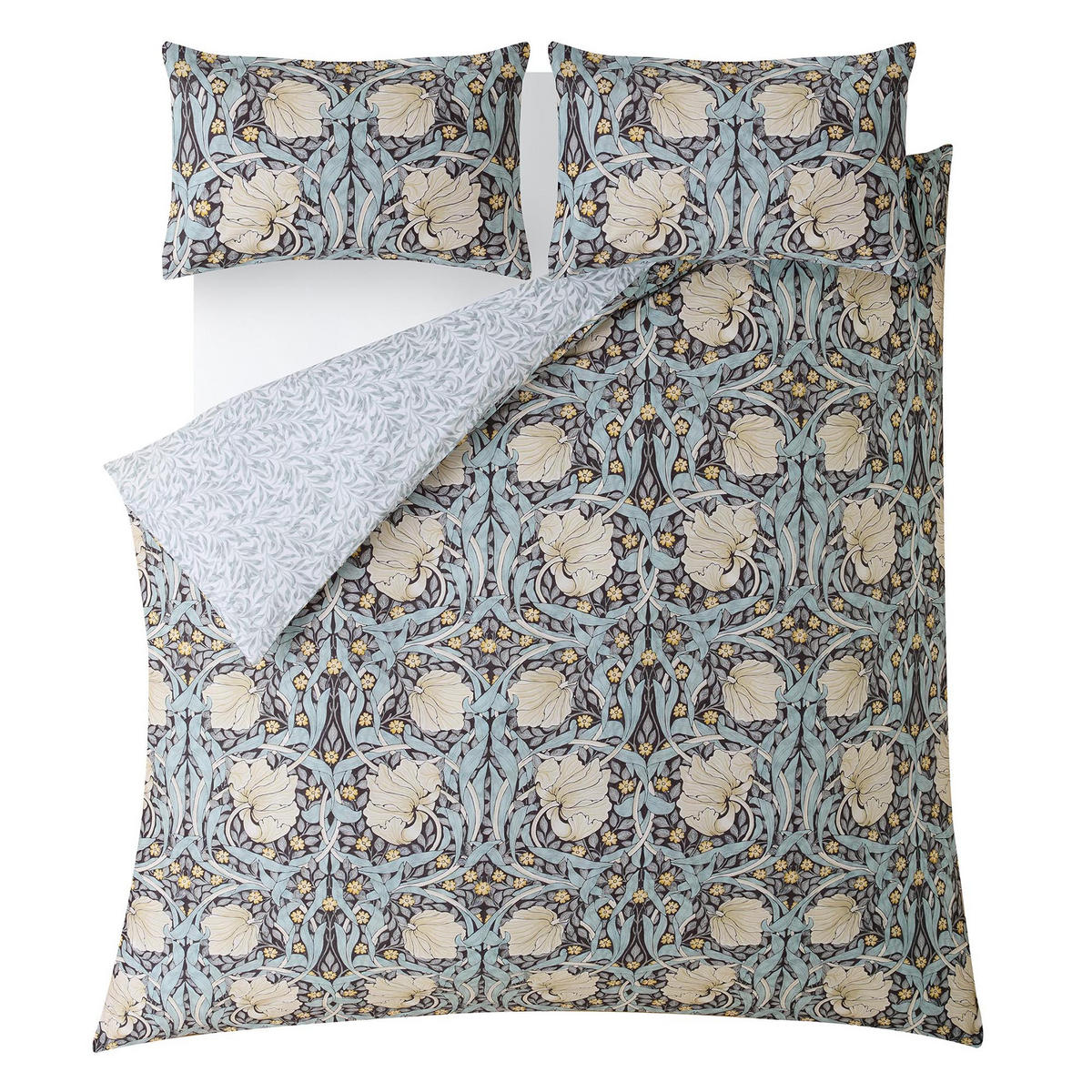 BETTWÄSCHE Pimpernel Indigo lits-jumeaux - Lila, Textil (220/230cm) - Graham & Brown