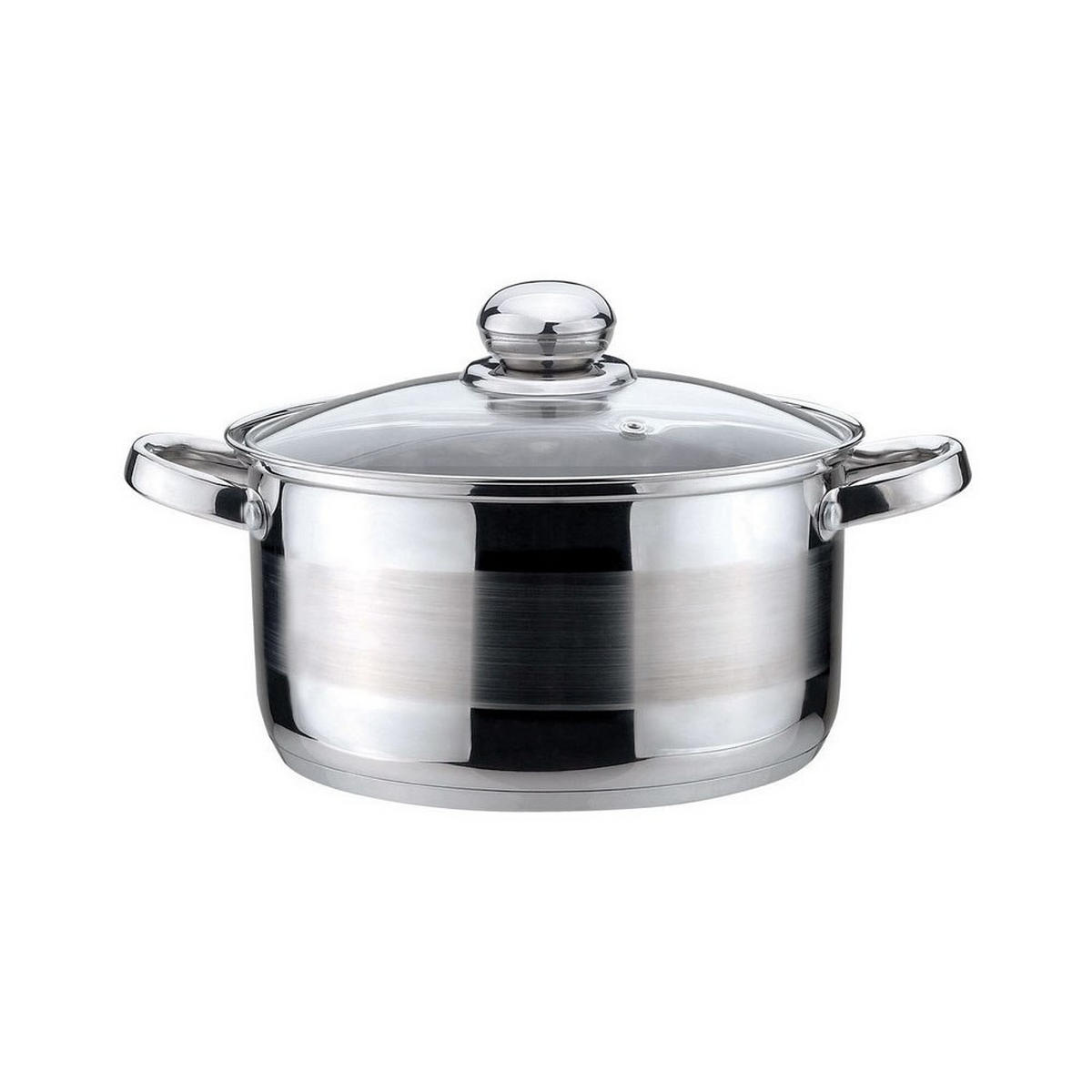TOPF Silber 24/24/13.5 cm KH4331 - Silberfarben, Metall (24cm) - Kinghoff 