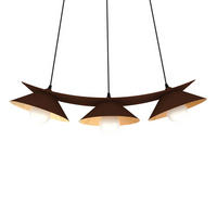 HÄNGELEUCHTE - Goldfarben, Metall (70/25/16cm) - Lumicom