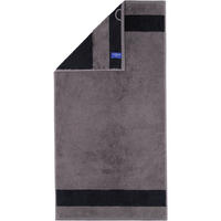 HANDTÜCHER LUXURY DOUBLE 2560 GRAPHITE - 79 - Grau, Textil (50/100cm) - Zöllner