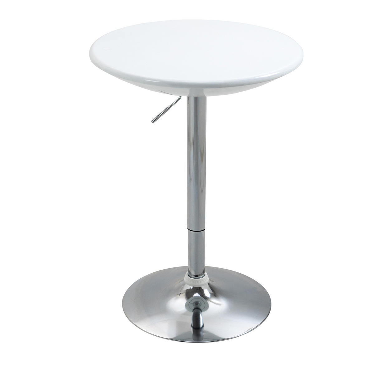 BARTISCH, Metall, ABS-Lackierung, Weiß - Weiß, Metall (61/97/61cm) - HOMCOM
