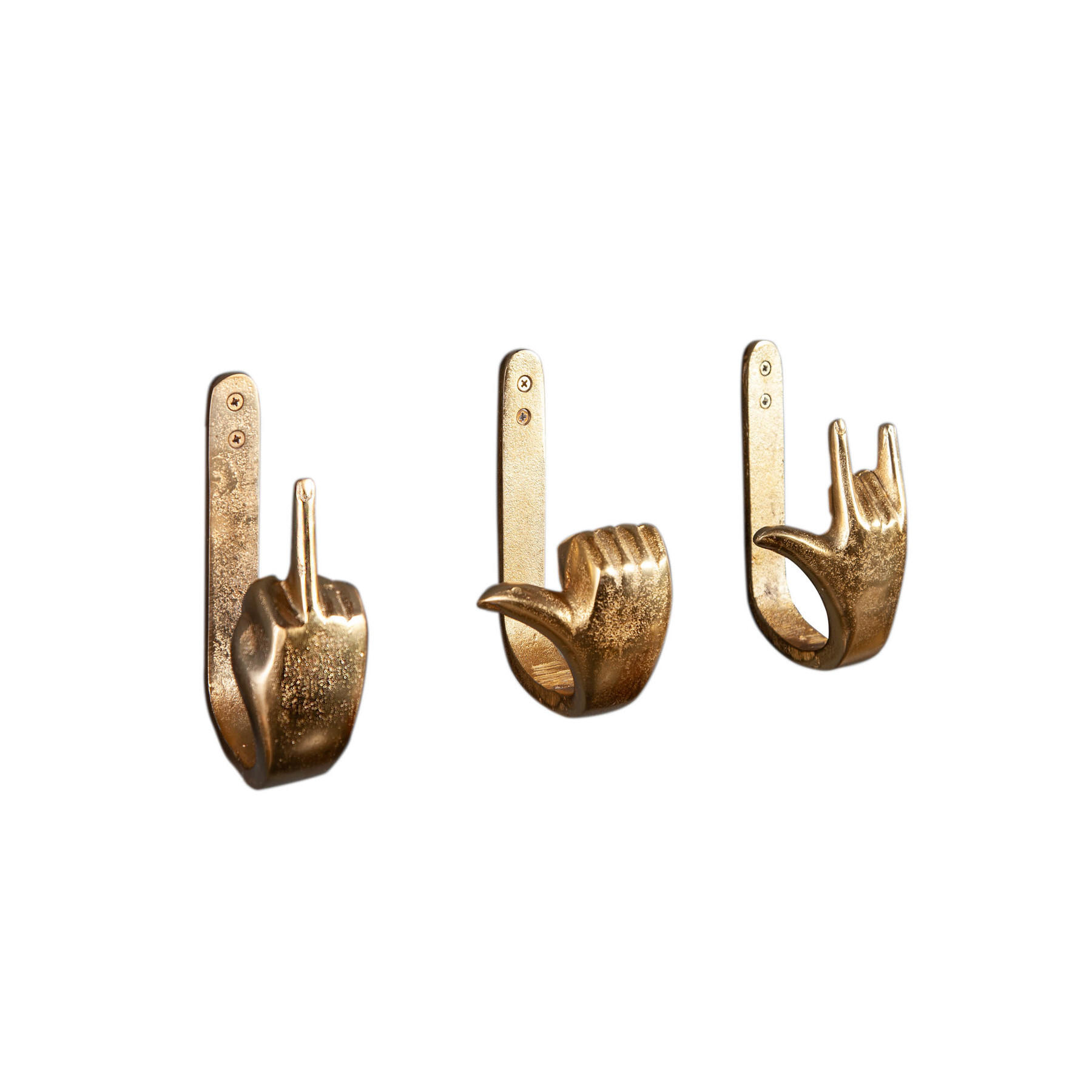 riess-ambiente Kleiderhaken Gold 6x17x11 cm