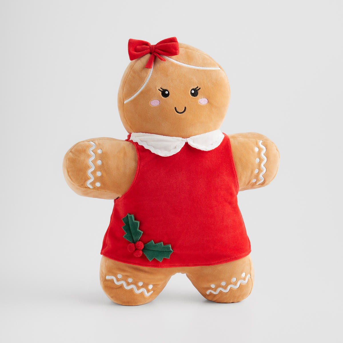 KUSCHELTIER Weihnachten Gingermis, 33x12x40cm - Rot, Textil (12/40/31.5cm) - home&you