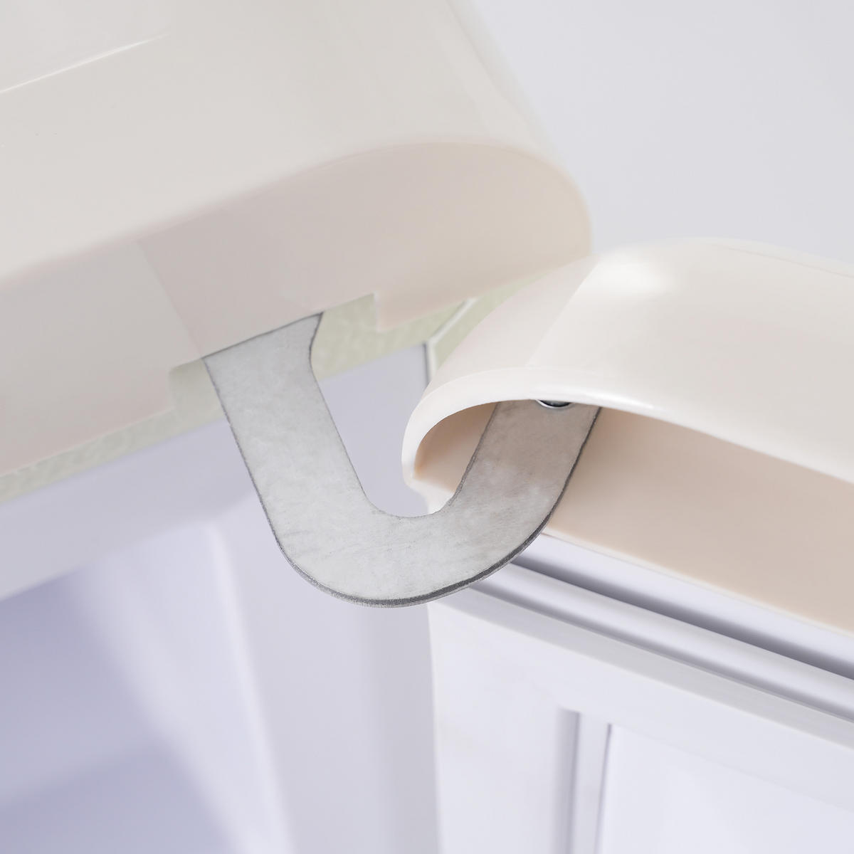 KÜHLSCHRÄNKE Doppeltür Metall 91cm Weiß 72L Gefrierfach - Weiß, Metall (45/91/46cm) - Raelunyi