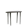 KONSOLENTISCH Arica Schwarz 110/43/80 cm - Schwarz, Metall (110/43/80cm) - Light & Living