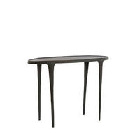 KONSOLENTISCH Arica Schwarz 110/43/80 cm - Schwarz, Metall (110/43/80cm) - Light & Living