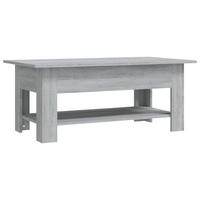 COUCHTISCH Grau Sonoma 102x55x42 cm Holzwerkstoff - Grau, Holzwerkstoff (102/55/42cm) - furnicato