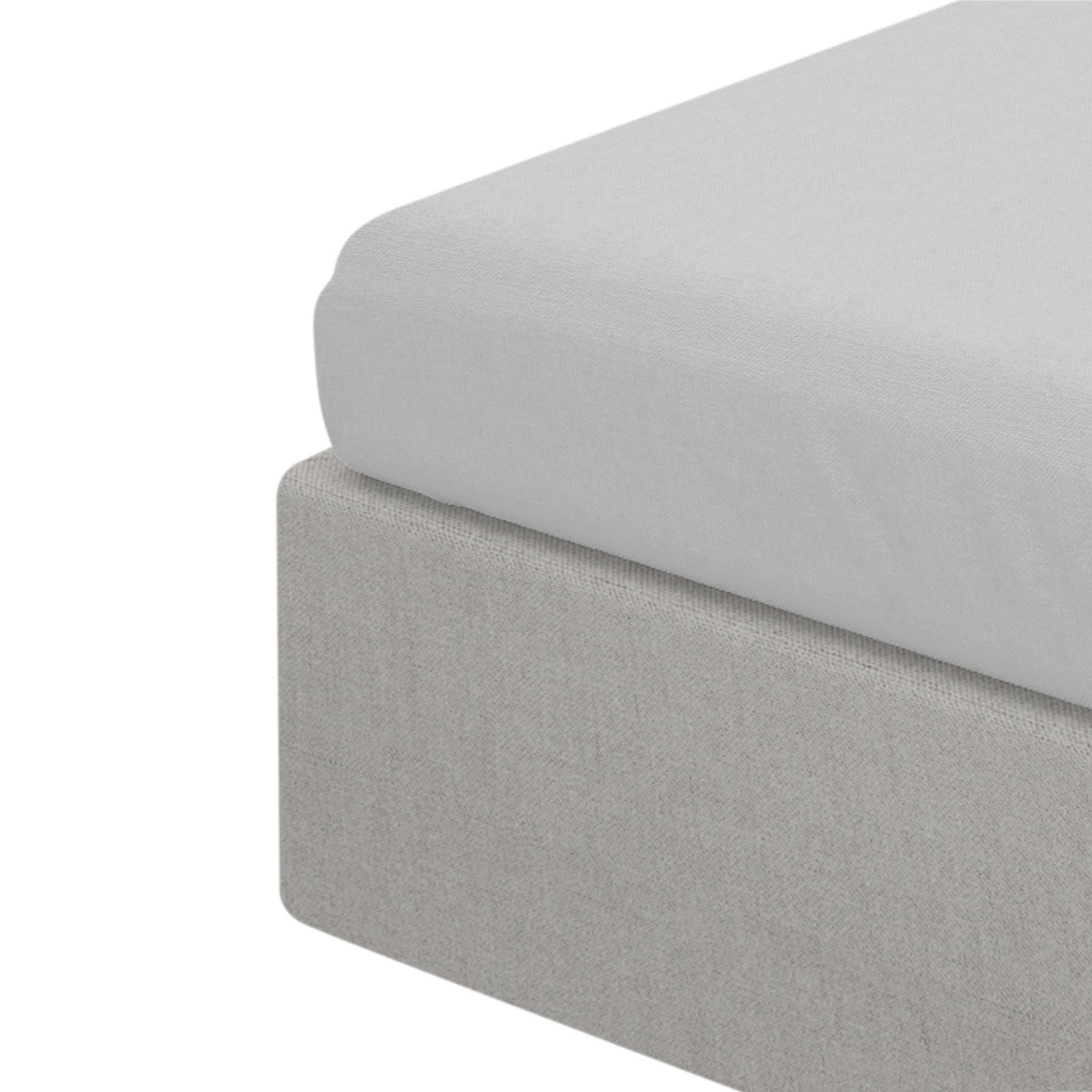 BETTLAKEN Lauko grau 180/200 cm - Grau, Textil (180/200cm) - Homla