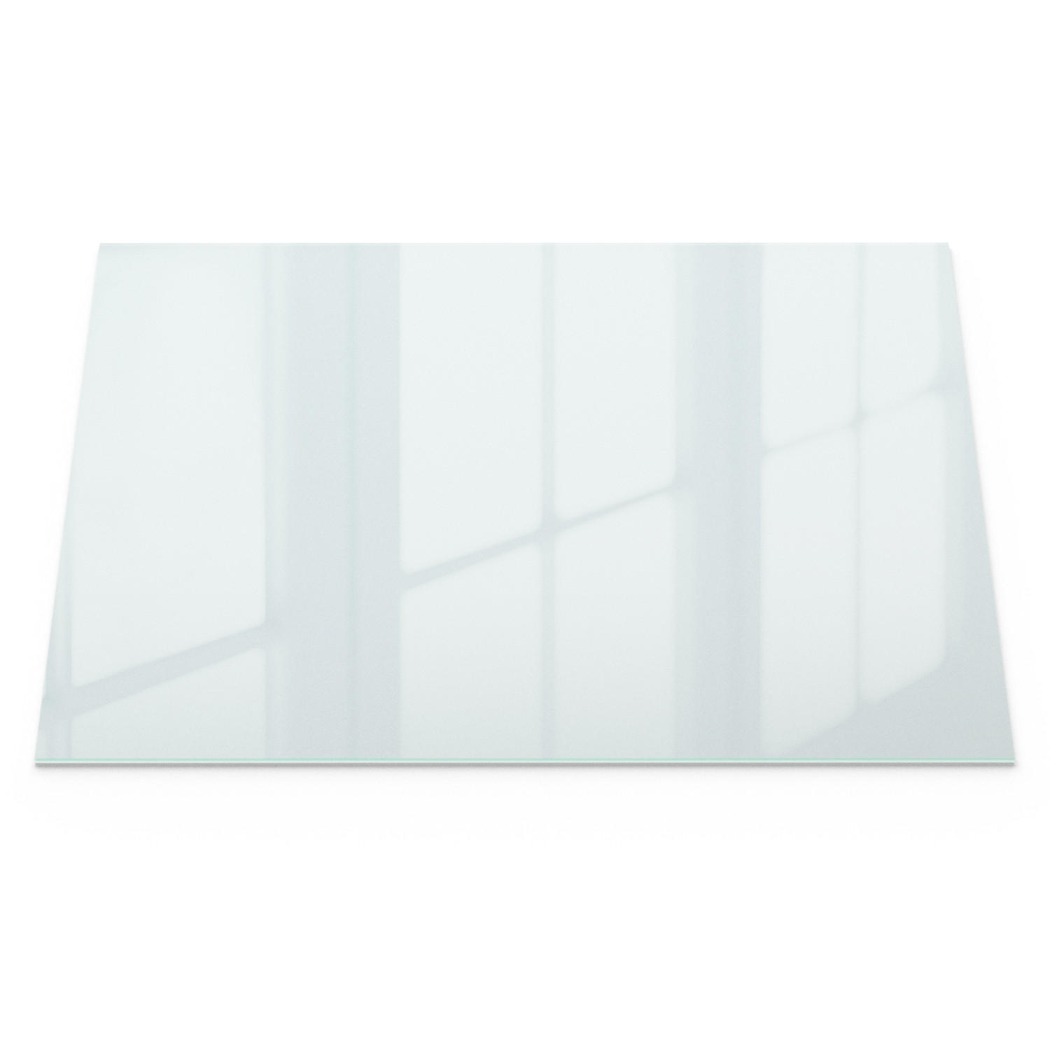 TISCHPLATTE 80x60 cm - Transparent, Glas (60/80/0.4cm) - Wallfluent