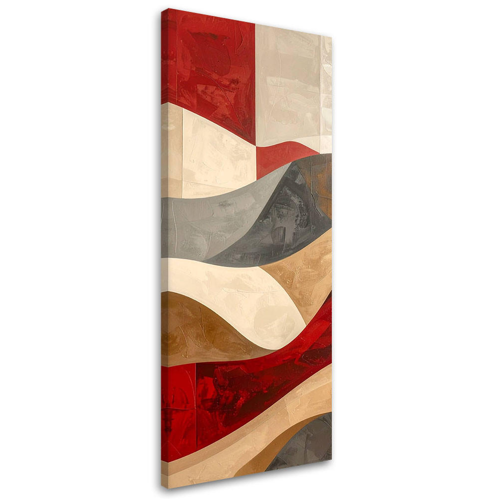Feeby Leinwandbild Mehrfarbig 30x90 cm