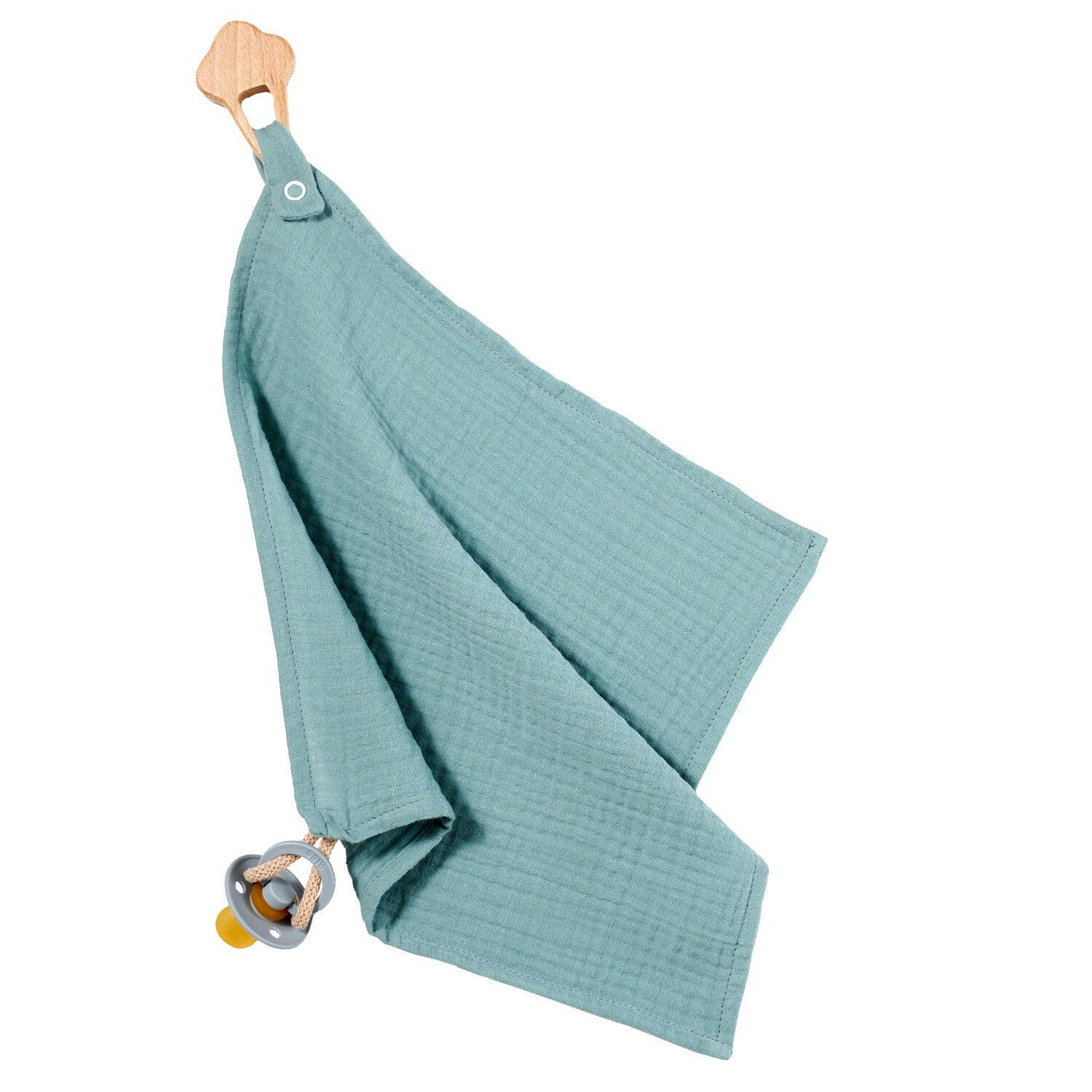 KUSCHELTUCH Musselin Eis Mint - Mintgrün, Textil (30/1/30cm) - nordic coast company
